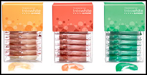 Bleach your teeth with professional whitening trays in 30 minutes