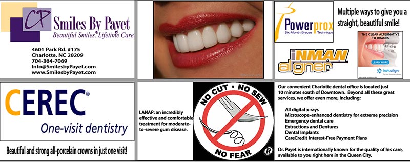 Google+ Local page for Charlotte NC dentist Dr. Charles Payet