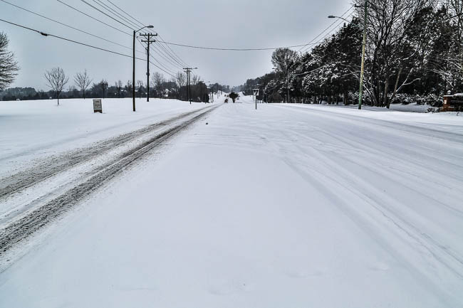 Charlotte NC Snowstorm Feb. 2014