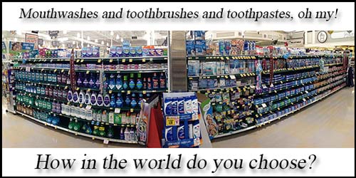 how to choose a toothpaste or toothbrush by Charlotte dentist Dr. Payet
