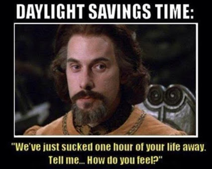 Princess Bride Daylight Savings Time meme
