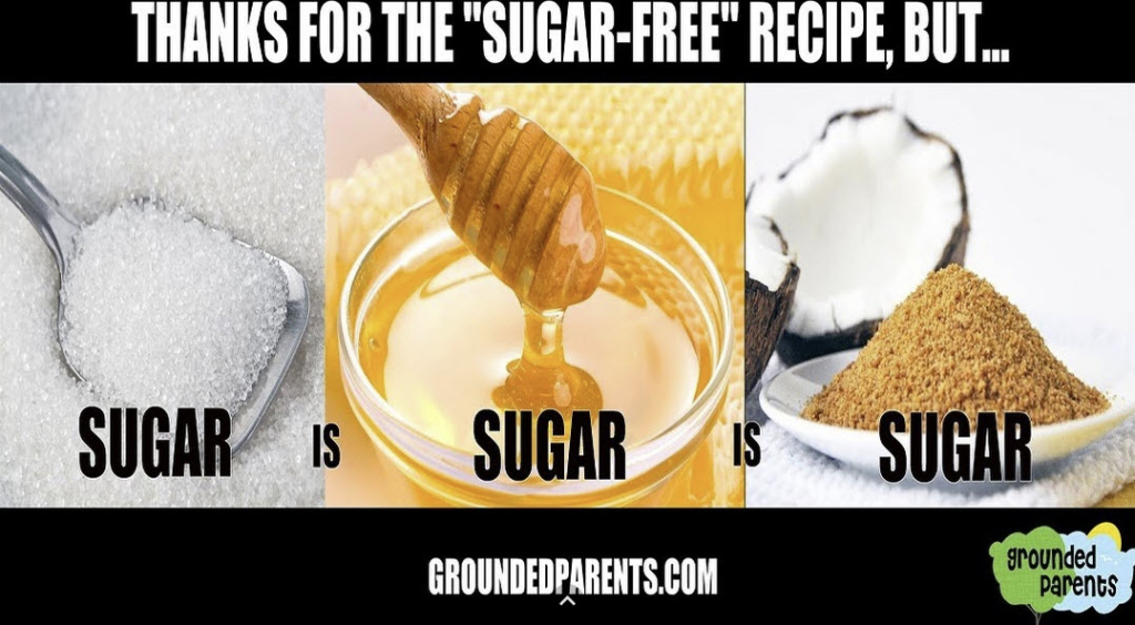 Sugar is sugar, regardless of organic or gmo
